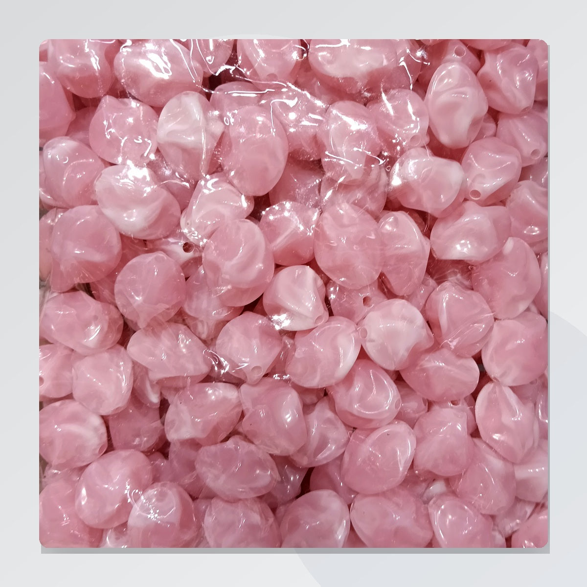 Irregular Diamond Acrylic Beads